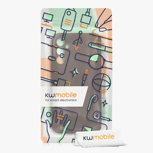 Vista 7 de kwmobile Funda compatible con Samsung Galaxy A34 5G - Funda delgada de silicona TPU - Acabado suave al tacto - Chocolate