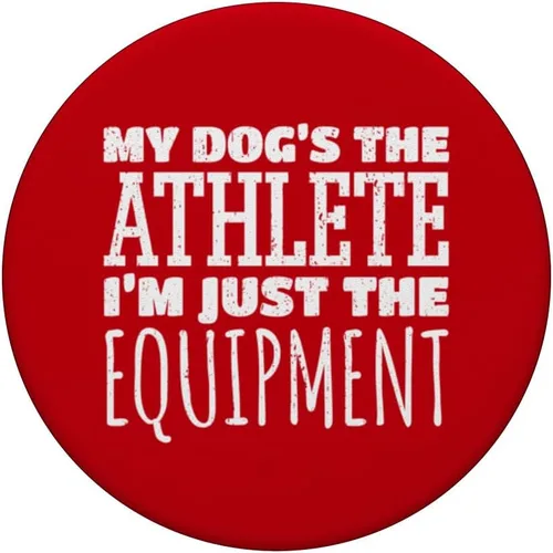 Vista 3 de Agility Handler - Dog Agility Equipment - Funny Dog Agility PopSockets Adhesive PopGrip