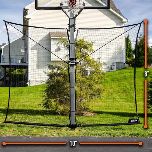 Vista 2 de Franklin Sports Baloncesto Pass Back Rebounder