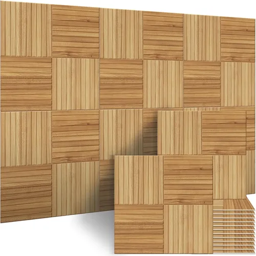 Vista 14 de BUBOS Paquete de 8 Paneles Acústicos de Arte Panel de Pared Insonorizado, 47.2X31.4 Pulgadas Panel Absorbente de Sonido, Paneles de Pared Acústicos