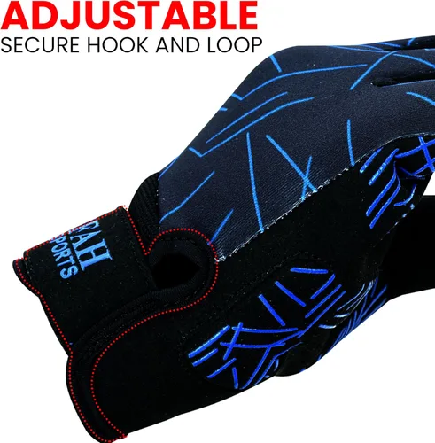 Vista 7 de Guantes de bateo de béisbol EFAH SPORTS para jóvenes, adultos, hombres, niños y niños con acolchado, cómodos guantes de bateo de sóftbol con palmas