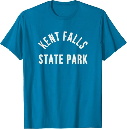 Vista 8 de Kent Falls State Park Connecticut Arch CT Camiseta, Azul
