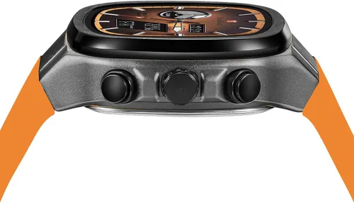 Vista 8 de Reloj de negocios único para hombre, analógico, digital, impermeable, cronógrafo, multifuncional, de cuarzo, con correa de silicona