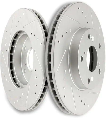 Vista 27 de SCITOO Kits de rotores de freno de disco trasero para Jeep Grand Cherokee 1999-2004