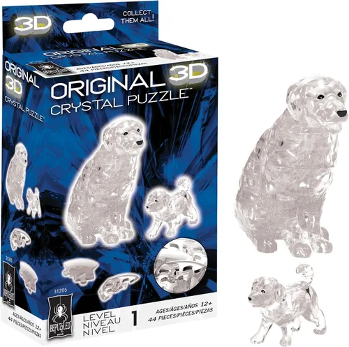 Vista 9 de Turtles - Rompecabezas de cristal 3D original estándar de BePuzzled, rompecabezas de cristal tridimensional y rompecabezas para rompecabezas