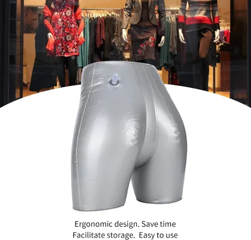 Vista 4 de GLOGLOW Cadera de maniquí inflable, modelo simulado femenino de exhibición inferior del cuerpo para fotografía de ropa y escaparate al por menor