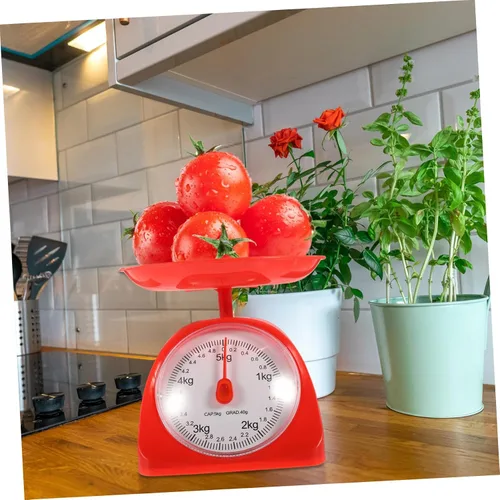 Vista 5 de Báscula mecánica de cocina báscula de cocina báscula de alimentos para hornear escritorio multifunción Báscula de peso de alimentos Báscula de carne