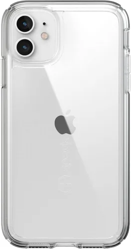 Vista 2 de Speck Gemshell - Carcasa protectora para iPhone 11/XR, absorbente de golpes, cristal transparente