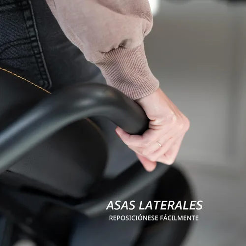 Vista 9 de DRAGONN by VIVO - Silla ergonómica negra con soporte para espalda