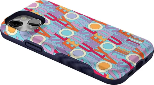 Vista 7 de Funda Casely para iPhone 13 Mini Todo lo que necesitas es amor Beatles Compatible con MagSafe Diseño de funda protectora audaz