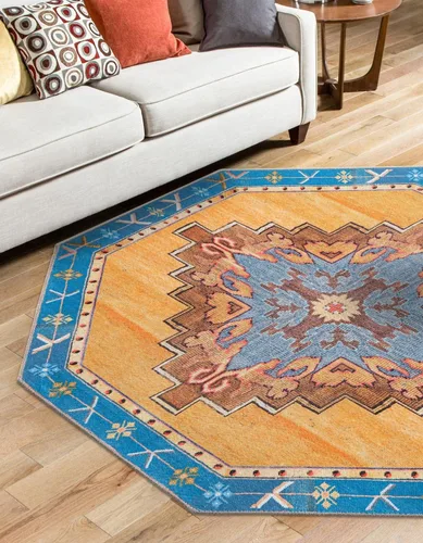 Vista 52 de Unique Loom Timeless Collection - Alfombra de área - Thomas (2' x 3' 1" ovalada, negro y blanco/gris)