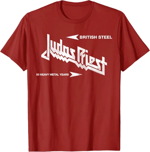 Vista 38 de Judas Priest Camiseta British Steel Negro