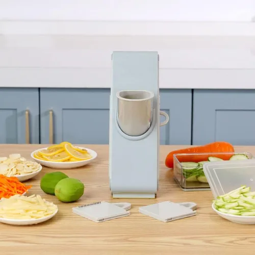 Vista 3 de Cortadora de mandolina para alimentos y verduras