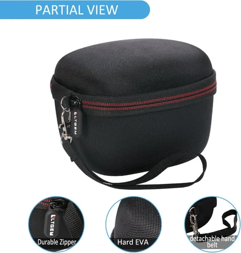 Vista 3 de LTGEM - Funda para Peltor Sport Tactical 100, 300 y 500, protector auditivo electrónico, bolsa de transporte protectora de almacenamiento duro