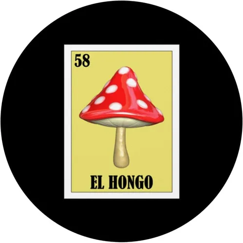 Vista 3 de Funny Mexican Design for Latinos - El Hongo PopSockets Swappable PopGrip