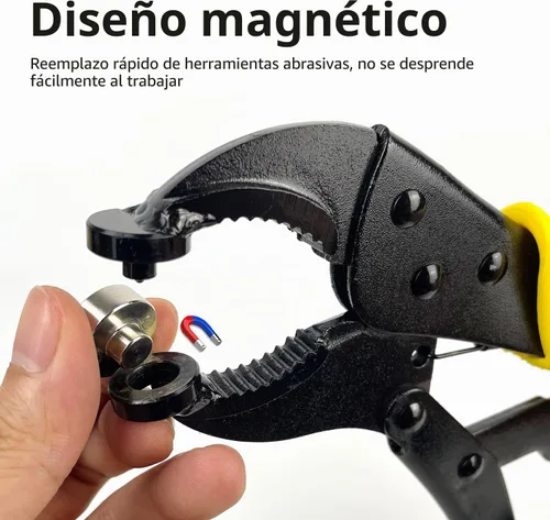 Vista 6 de Herramienta de presión para cubiertas de bote, herramienta de cierre a presión resistente, herramienta de instalación de presión con 320 piezas