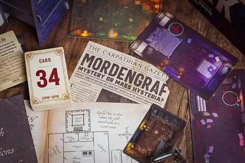 Vista 5 de Professor PUZZLE Curse of The Dark Escape Room Game - Investiga el misterio de un pueblo condenado!
