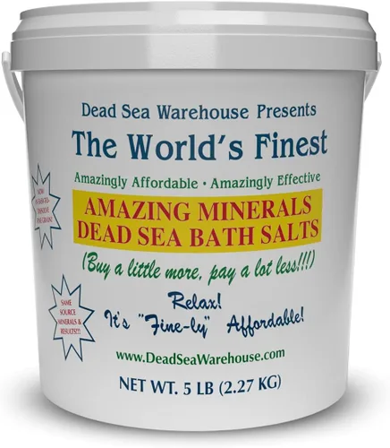 Vista 8 de Dead Sea Warehouse – Sales de baño del Mar Muerto con minerales sorprendentes – 2 LIBRAS – El más alto contenido en minerales – Alivio natural