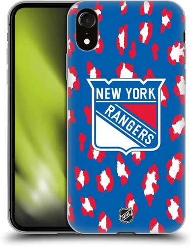 Vista 79 de Head Case Designs Funda de gel suave con licencia oficial de la NHL Camouflage New York Rangers compatible con Apple iPhone 7 Plus/iPhone 8 Plus