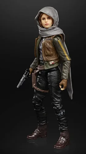 Vista 3 de STAR WARS The Black Series Jyn Erso - Figura de acción coleccionable de Rogue One: A Story de 6 pulgadas, juguetes para niños a partir de 4 años