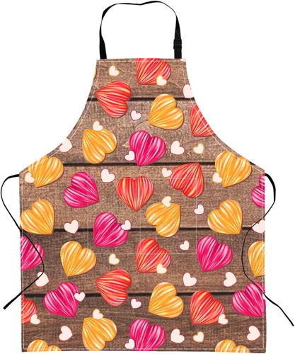 Vista 13 de Delantal ajustable con bolsillo para hombres y mujeres, delantales impermeables, regalos para cocina, hornear, chef, pintura, jardinería