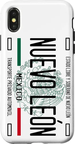 Vista 5 de Neoleonés Nuevo Leon License Plate Phone Case for iPhone 17