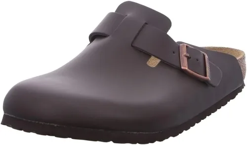 Vista 17 de Birkenstock Zuecos de gamuza Boston para mujer
