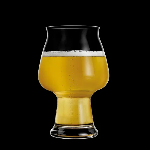 Vista 3 de Luigi Bormioli Birrateque - Vasos de cerveza de sidra de 17 onzas (juego de 2) – Vasos de cerveza artesanales para sidra, sidra dura, sidra