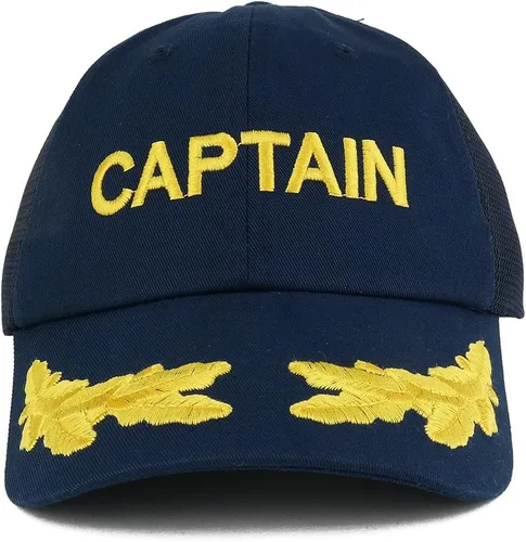 Vista 2 de Gorra de malla ajustable de algodón suave con bordado de hoja de roble