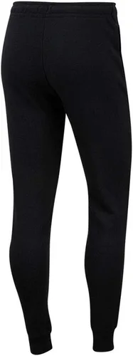 Vista 4 de Nike NSW - Pantalón ajustado de vellón para mujer Negro/Blanco