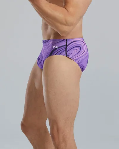 Vista 2 de TYR Men's Durafast Elite Racer Brief Swimsuit