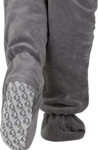 Vista 3 de Footed Pajamas Pijama de una pieza con capucha de chenilla para bebés, niños pequeños y niños - Regalos