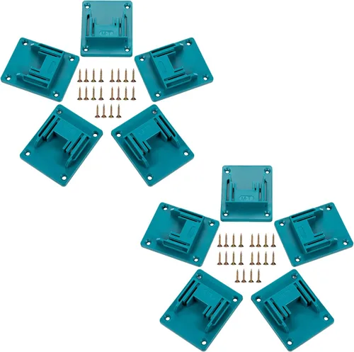 Vista 8 de Soporte de montaje para taladro compatible con taladros Black+Decker 20V Max de iones de litio, herramientas de ABS resistentes para colgar