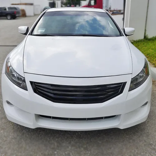 Vista 9 de Parrilla de parachoques delantero estilo JDM Spec-D Tuning compatible con Honda Accord 2Dr Coupe 2008-2010