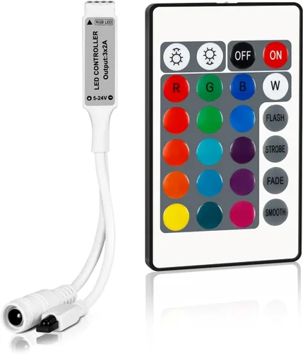 Vista 9 de Control remoto de Bluetooth para las tiras LED del RGB de SMD/de la MAZORCA