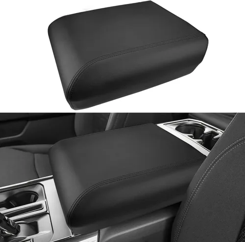 Vista 17 de INTGET Funda de consola central para Ford F150 Accesorios 2015-2020 2016 2017 2018 2019 Tapa central para reposabrazos de asiento de automóvil