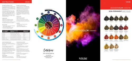 Vista 8 de Tec Italy Designer Color Hight Fidelity - Color de alta fidelidad, 3 onzas (10.1 rubio ceniza extra claro)