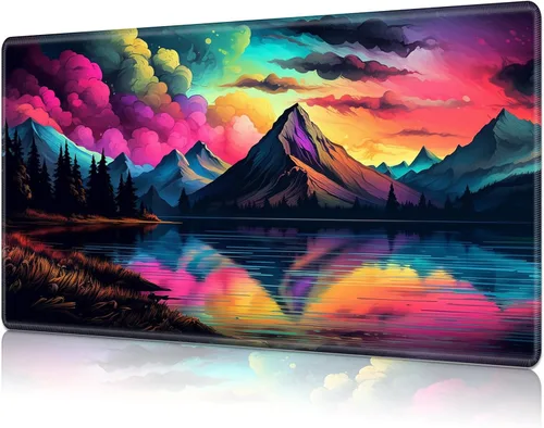 Vista 30 de Tapete de juego para MTG Card Playmat con zona, tapete de juego para MTG TCG de 24 x 14 pulgadas, tapete de juego antideslizante para tablero