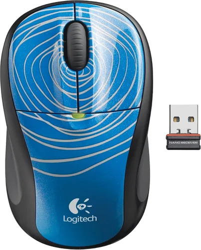 Vista 2 de Logitech Ratón inalámbrico M305 (remolino azul)