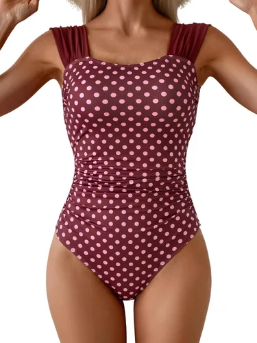 Vista 34 de B2prity Traje de baño de una pieza para mujer con control de abdomen