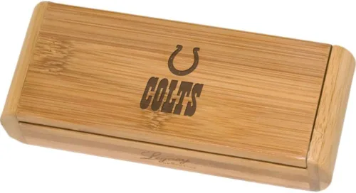 Vista 34 de PICNIC TIME Sacacorchos de camarero Elan Deluxe NFL en caja de regalo de bambú