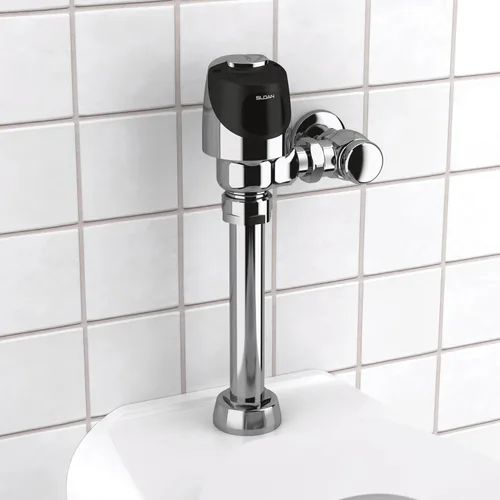 Vista 6 de Sloan G2 RESS-U 0.5 GPF Sensor expuesto para orinario Flushometer - Funciona con pilas, sensor infrarrojo, duración de la batería de 6 años
