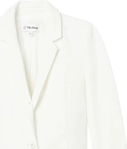 Vista 8 de The Drop blazer Blake largo para mujer