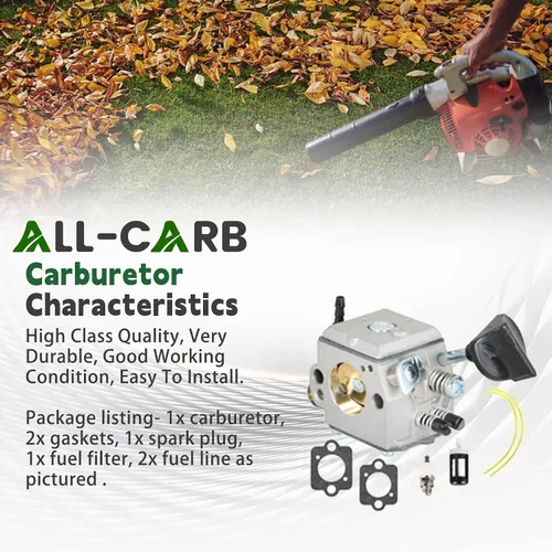 Vista 6 de Reemplazo de carburador ALL-CARB para soplador de mochila Stihl BR400 BR420 BR320 BR380 42031200601 Carb
