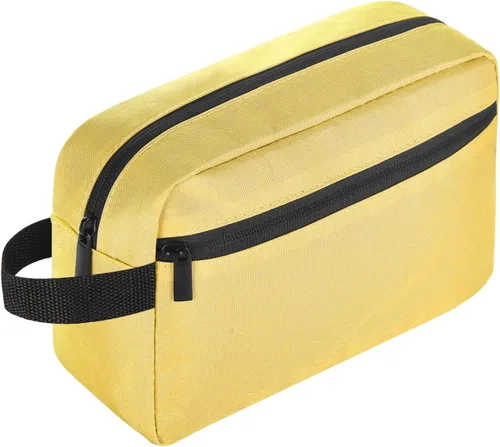 Vista 17 de Icramsy Neceser de viaje para mujeres y hombres, bolsa de cosméticos colgante, accesorios de viaje para mujeres y hombres, Negro, Moderno