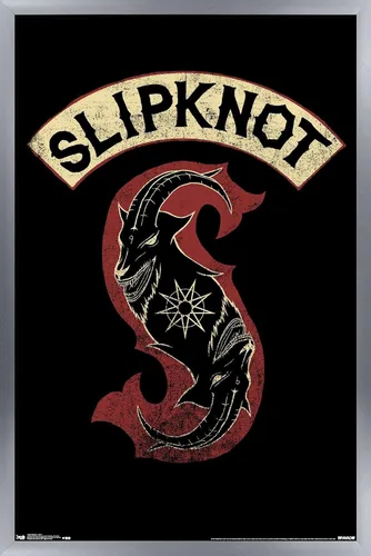 Vista 8 de Trends International Slipknot - Póster de pared de parche, 22.375 x 34 pulgadas, versión premium sin marco