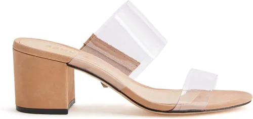 Vista 6 de SCHUTZ Sandalias Victorie para mujer Transparente/Natural