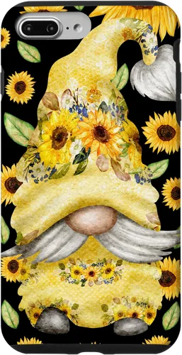 Vista 12 de Sunflower Gnome for Summer Garden Mom Cute Floral Pattern Case for iPhone 17
