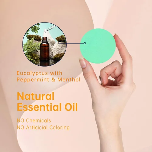 Vista 3 de Vaporizadores de ducha para aromaterapia, paquete de 30 vaporizadores de ducha para mujeres y hombres, bombas de ducha con aceites esenciales