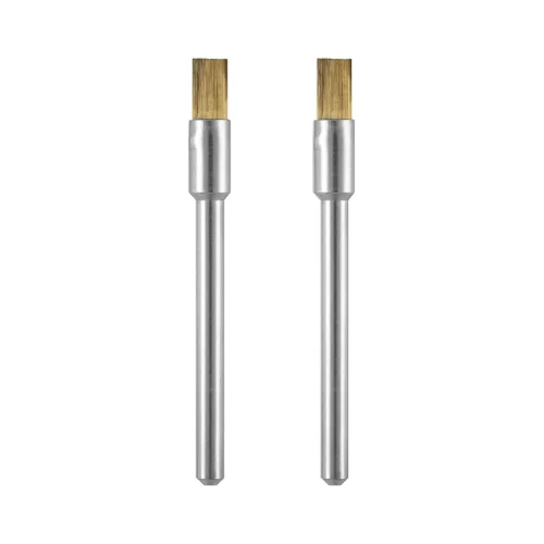 Vista 6 de Dremel 536-02 Cepillos de latón (paquete de 2), 1/2" de diámetro